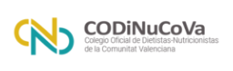 The Official College of Dietitians-Nutritionists of the Valencian Community (CODiNuCoVa)